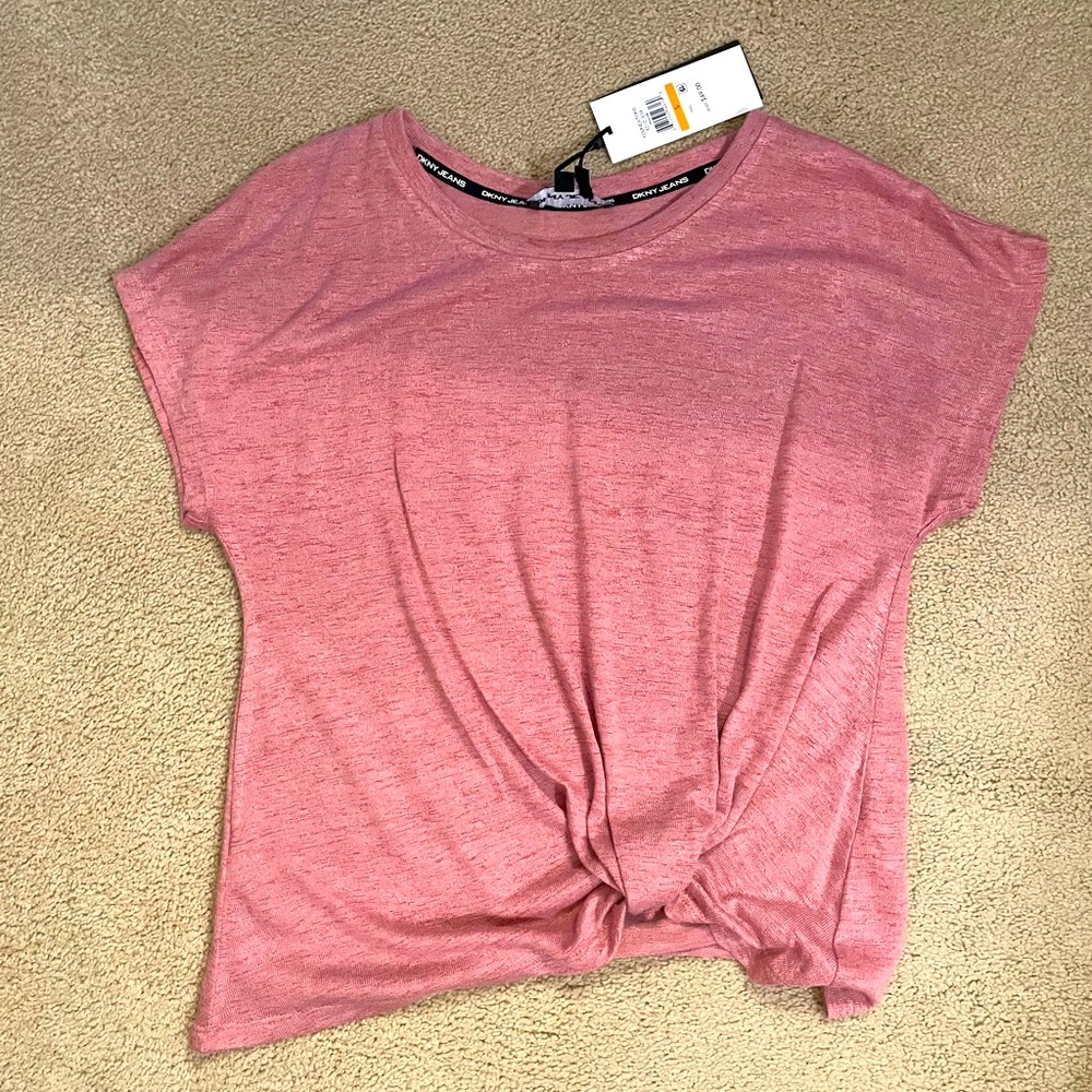 DKNY Twist-Front top-NWT